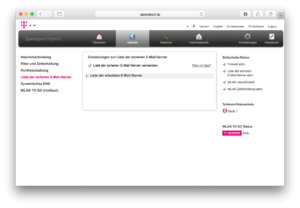 liste des serveurs de messagerie électronique sécurisés