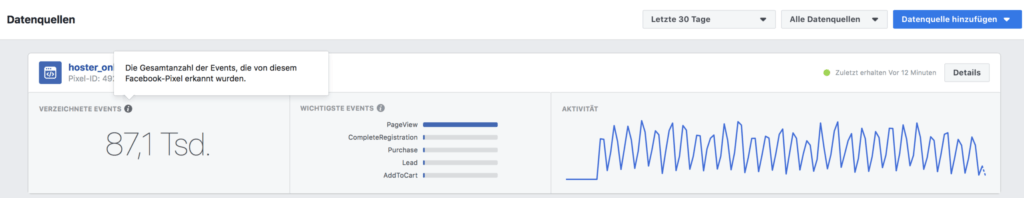 pixel facebook