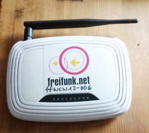 Un routeur pour une radio libre