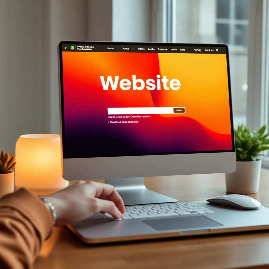 Présentation d'un site web accessible avec des fonctions d'accessibilité