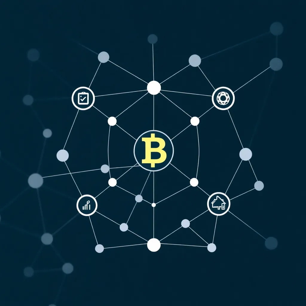 Représentation abstraite d'un réseau d'hébergement web basé sur la blockchain
