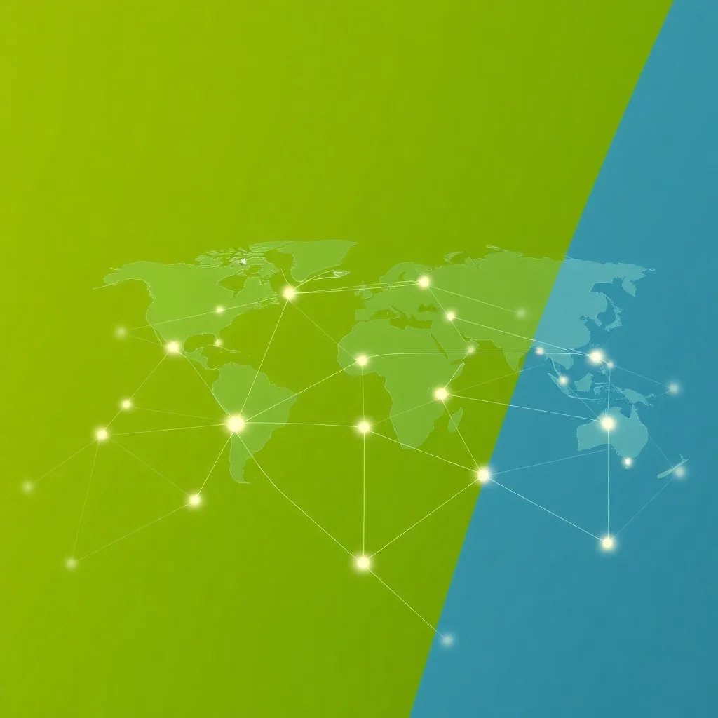 Réseau mondial de serveurs connectés constituant un réseau de diffusion de contenu