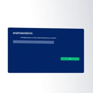 Interface de connexion moderne avec l'API Credential Management.
