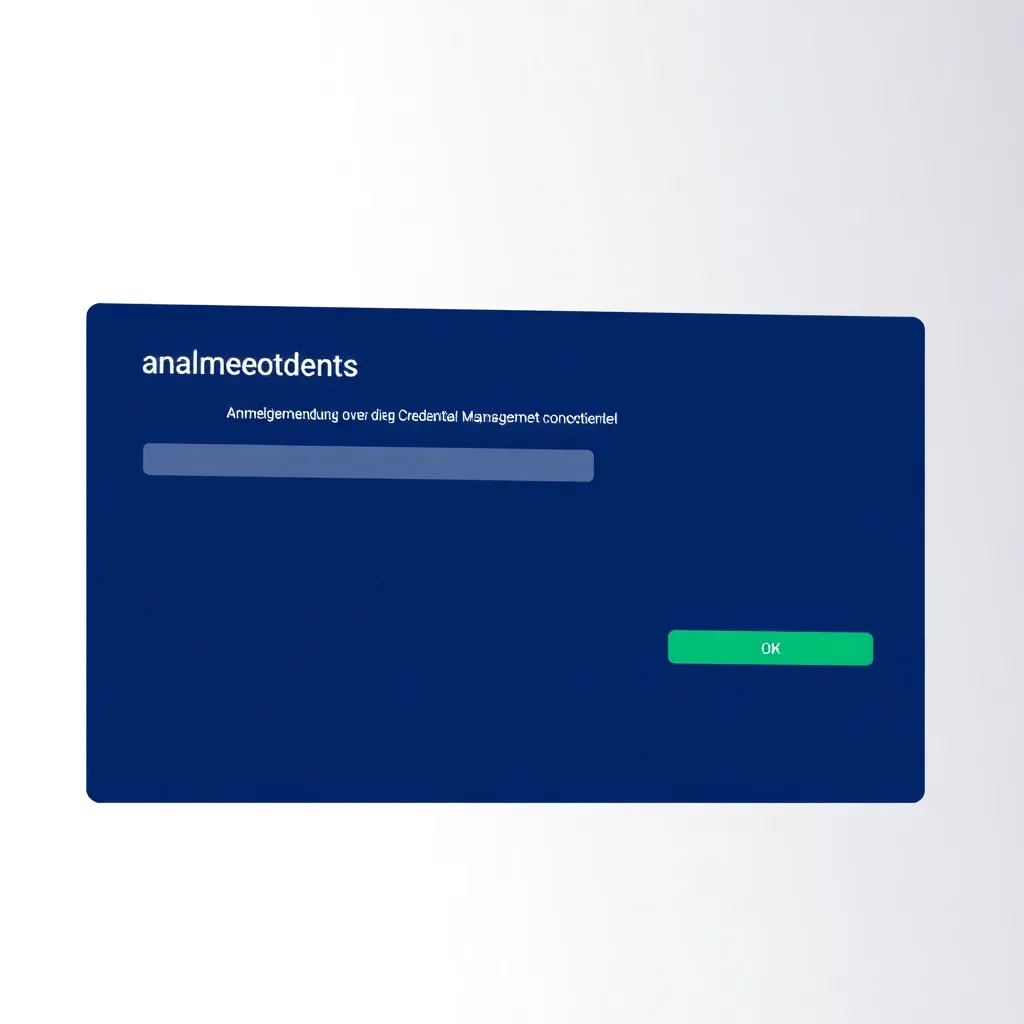 Interface de connexion moderne avec l'API Credential Management.