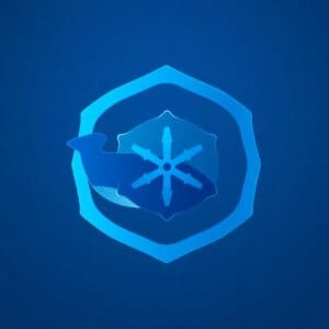 Représentation abstraite des conteneurs Docker et des clusters Kubernetes sous forme de formes géométriques qui interagissent harmonieusement