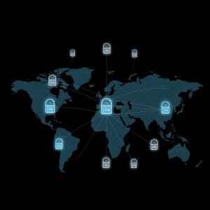 Répartition globale des serveurs et diagramme d'équilibrage de charge