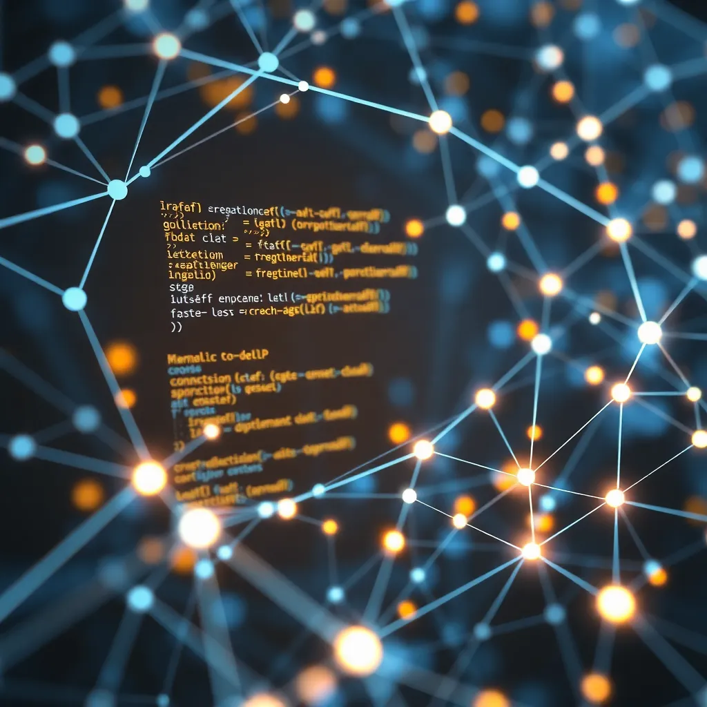 Représentation abstraite de l'optimisation de code basée sur l'IA avec des structures en réseau