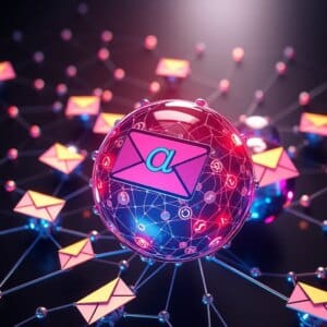 Système de filtrage des e-mails futuriste contrôlé par l'IA