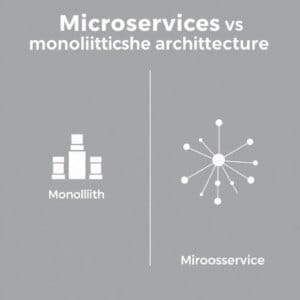 Comparaison des microservices et de l'architecture monolithique dans l'hébergement web