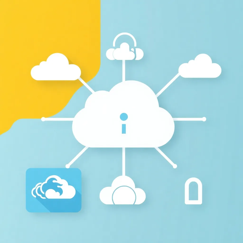 Centre de données avec plusieurs services cloud