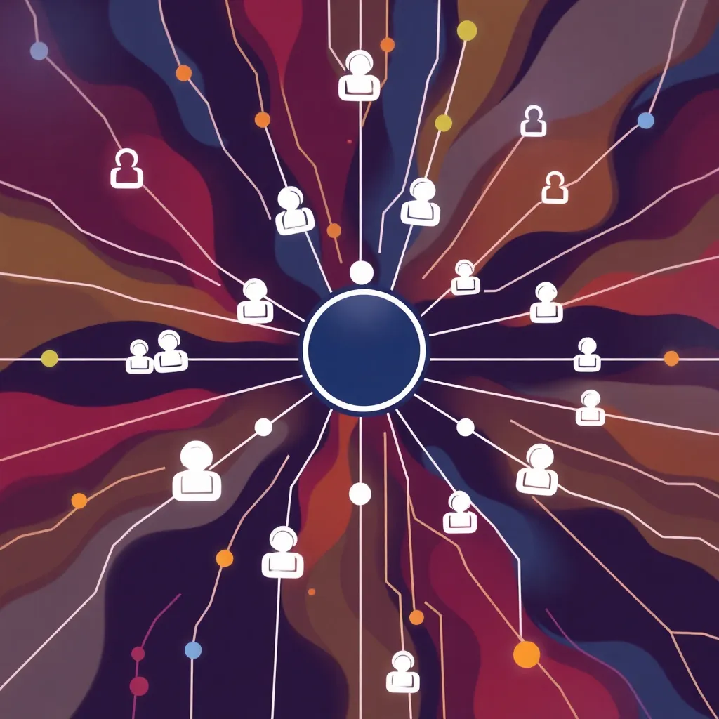 Représentation abstraite d'OpenID Connect et de Single Sign-On avec des identités numériques en réseau