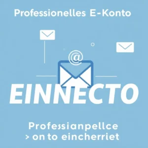 Transformation d'une enveloppe en écran numérique avec adresse e-mail professionnelle