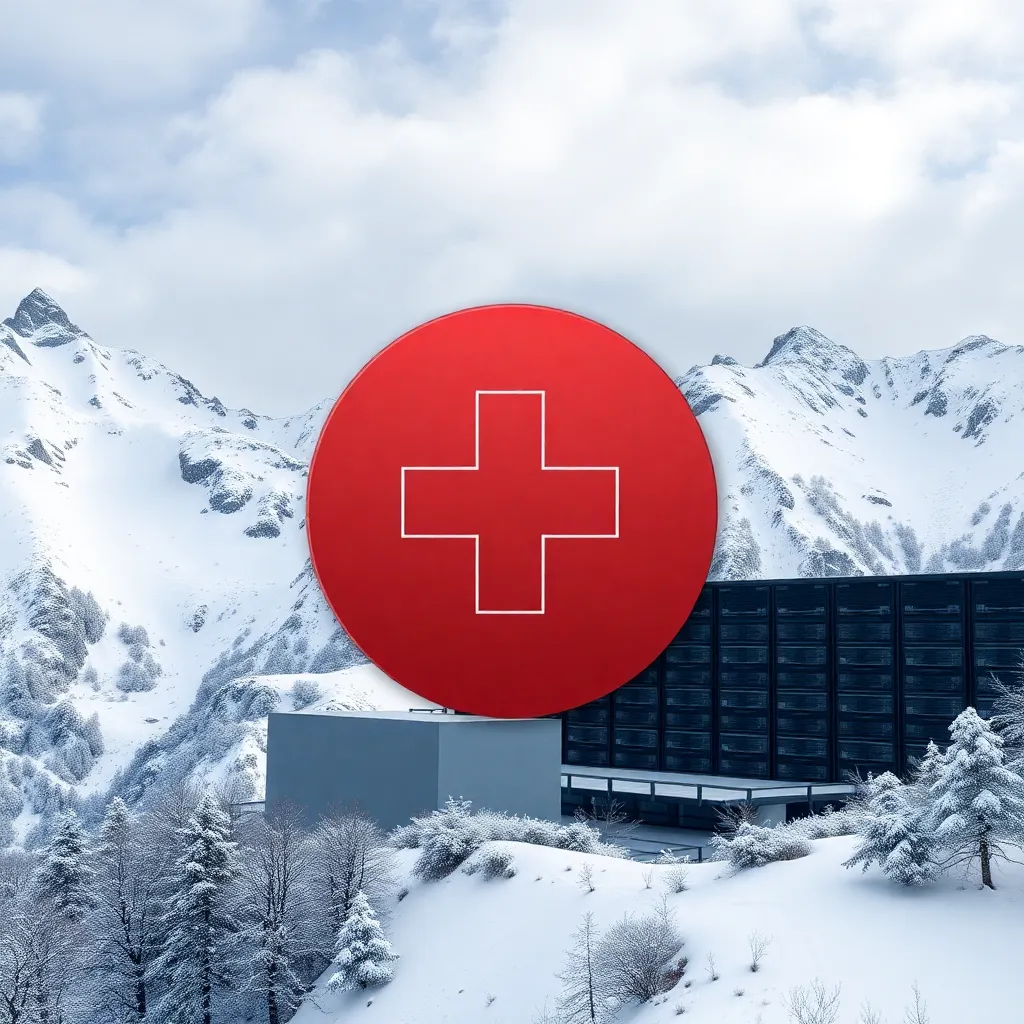 Centre de données suisse hautement sécurisé dans un environnement alpin