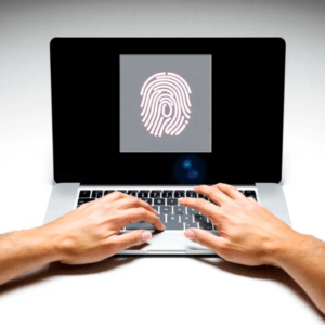 Le scanner d'empreintes digitales est utilisé pour l'authentification sans mot de passe
