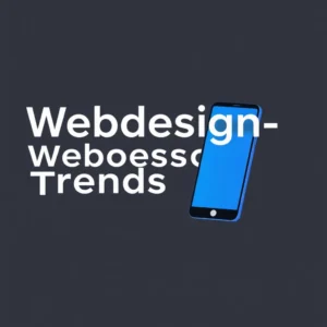 Tendances du webdesign en 2025 avec le design minimaliste et le morphisme de verre