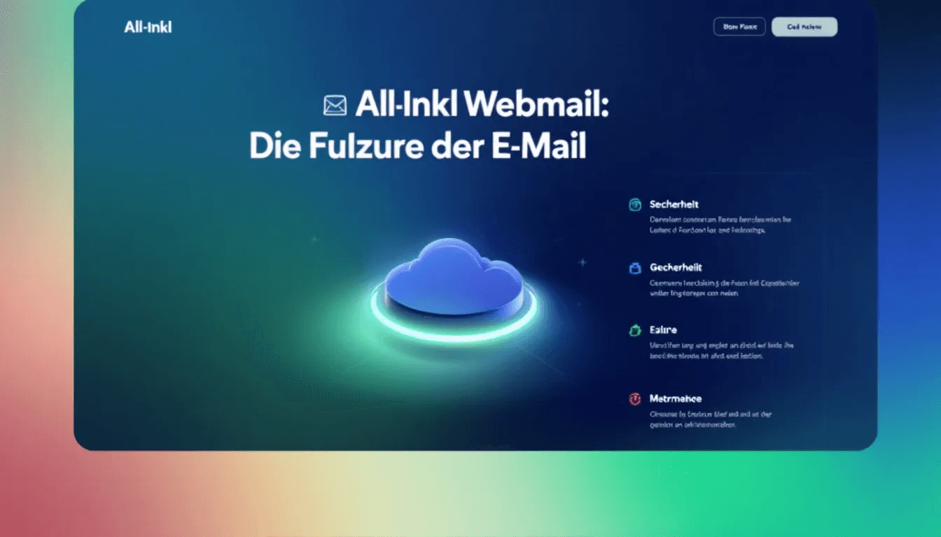 Avantages du webmail All-Inkl par rapport aux autres fournisseurs.