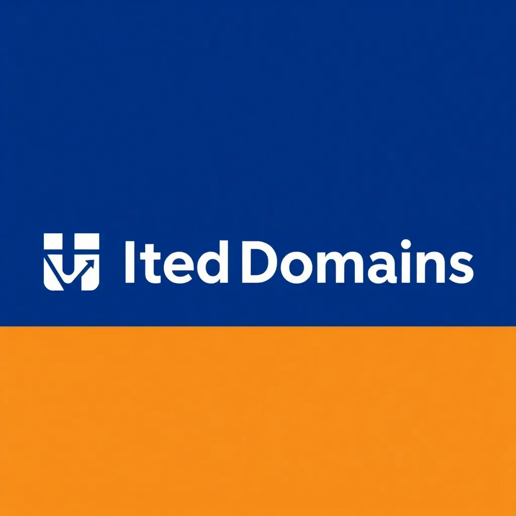 Gestion de domaines et hébergement web chez United Domains représentés par un bureau moderne avec des installations de serveurs.