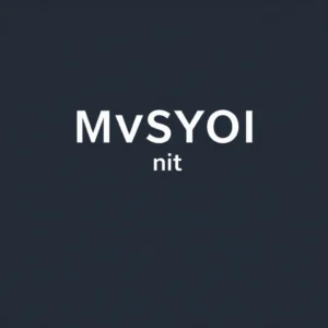 Centre de données photoréaliste avec technologie de base de données MySQL mise en évidence