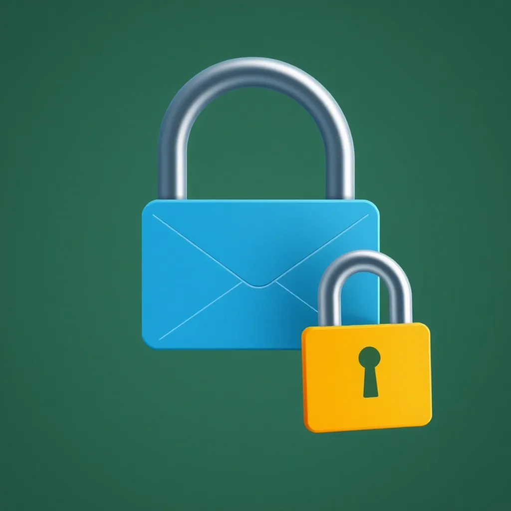 Ordinateur portable avec icône de protection pour un accès webmail sécurisé chez All-Inkl.