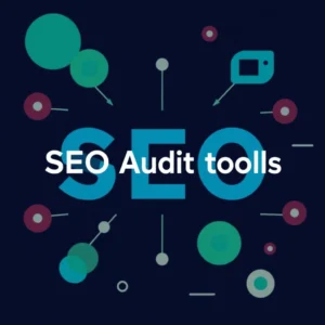 Outils d'audit SEO utilisés dans un environnement de bureau moderne avec des tableaux d'analyse numériques