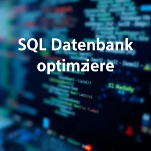 Centre de données moderne avec des serveurs rapides pour l'optimisation des bases de données SQL