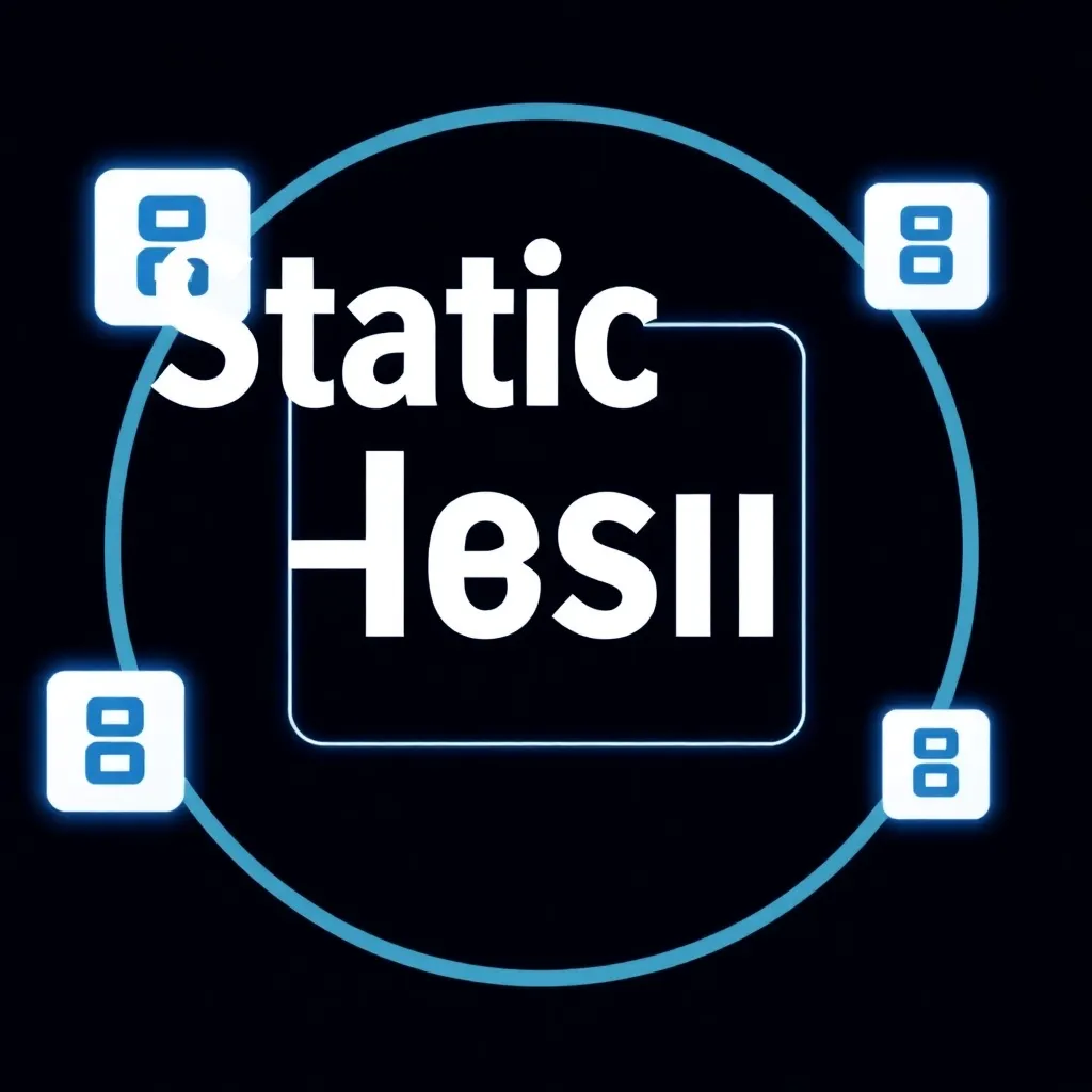 Salle de serveurs pour l'hébergement de sites web statiques, technique moderne