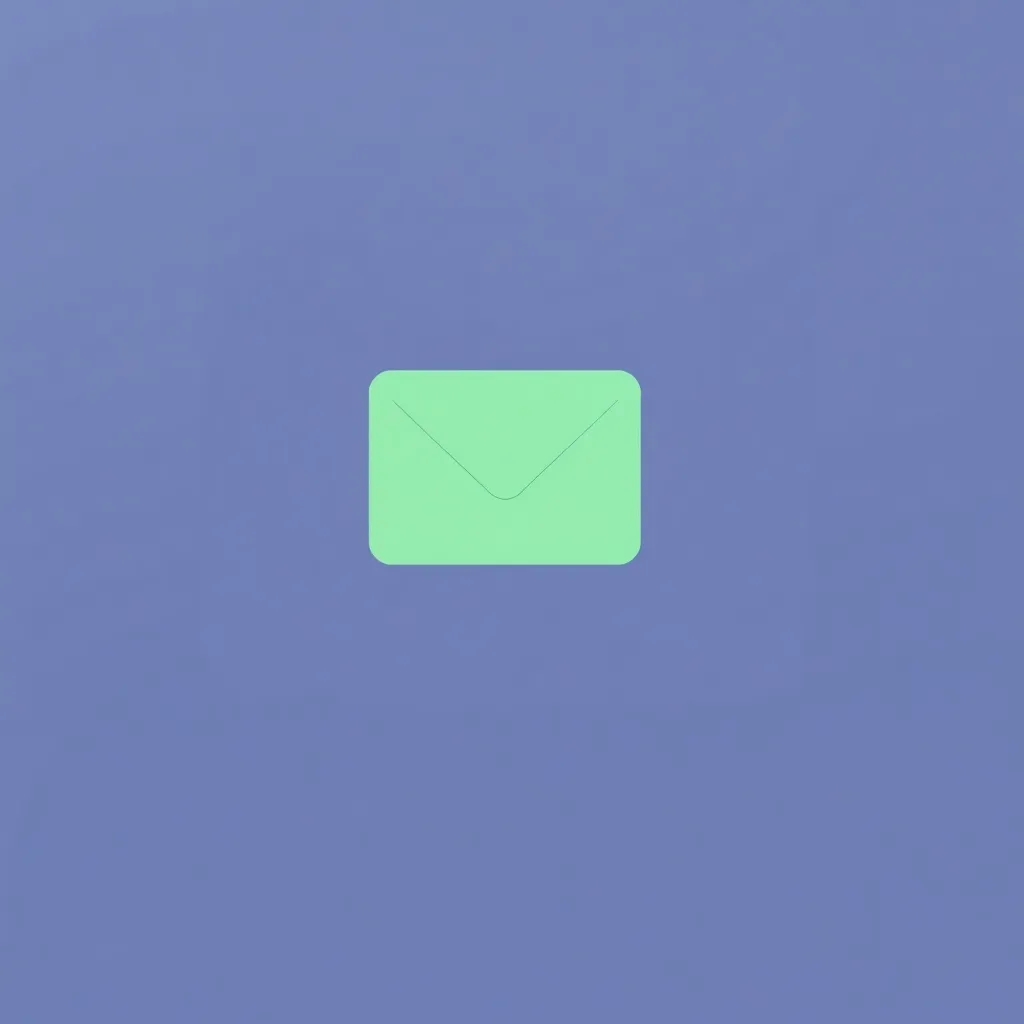 L'ordinateur portable affiche la page d'accueil du webmail sur le bureau avec une icône de sécurité, design moderne
