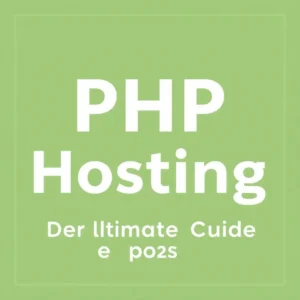 Centre de données moderne avec infrastructure de serveur PHP Hosting et panneaux de contrôle