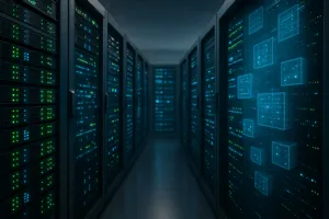 Virtualisation des serveurs dans un centre de données moderne avec des serveurs virtuels