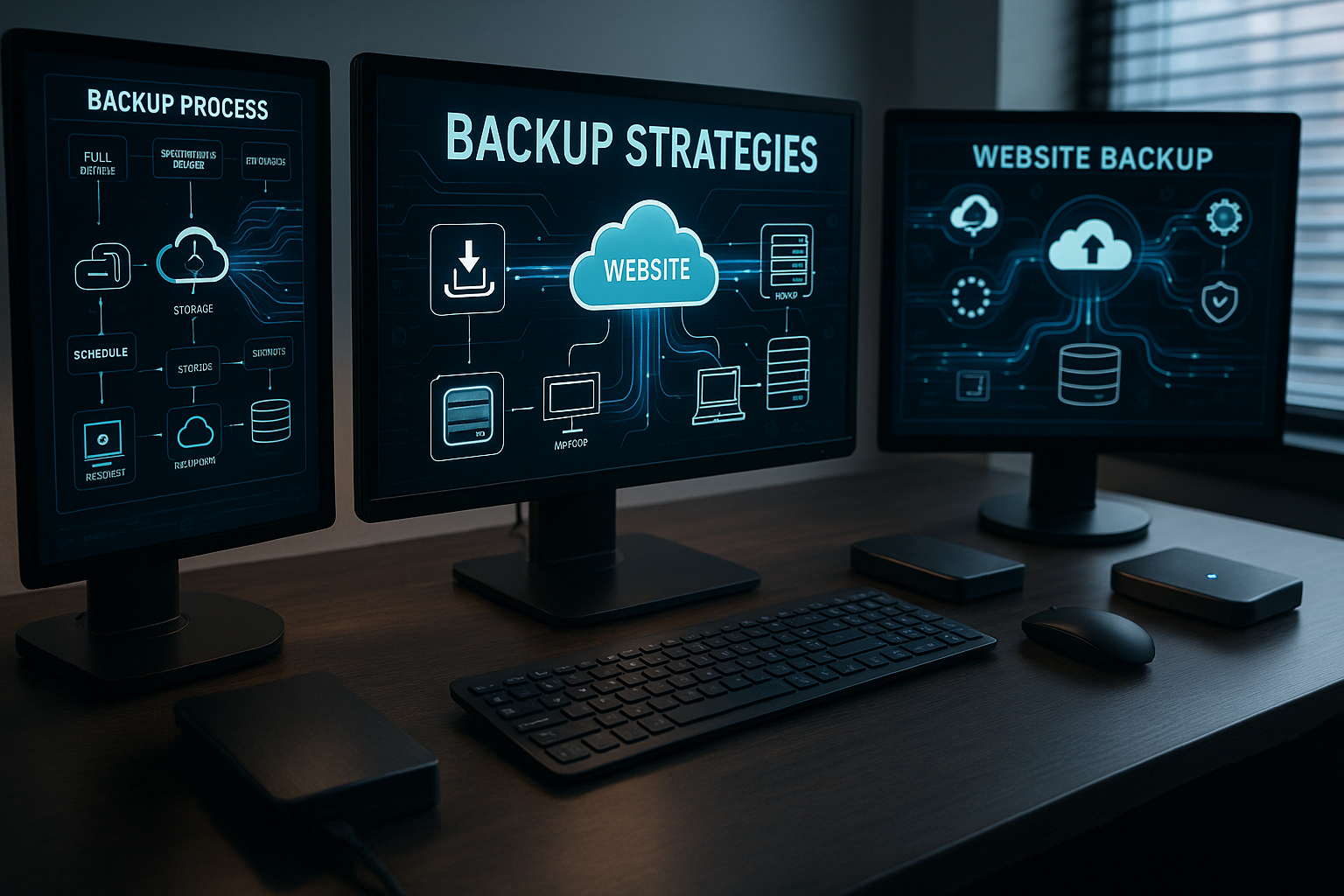 Guide complet des stratégies de sauvegarde des sites web
