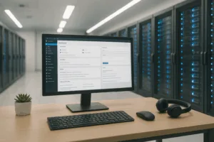 Hébergement WordPress 2025 : espace serveur haute performance avec tableau de bord