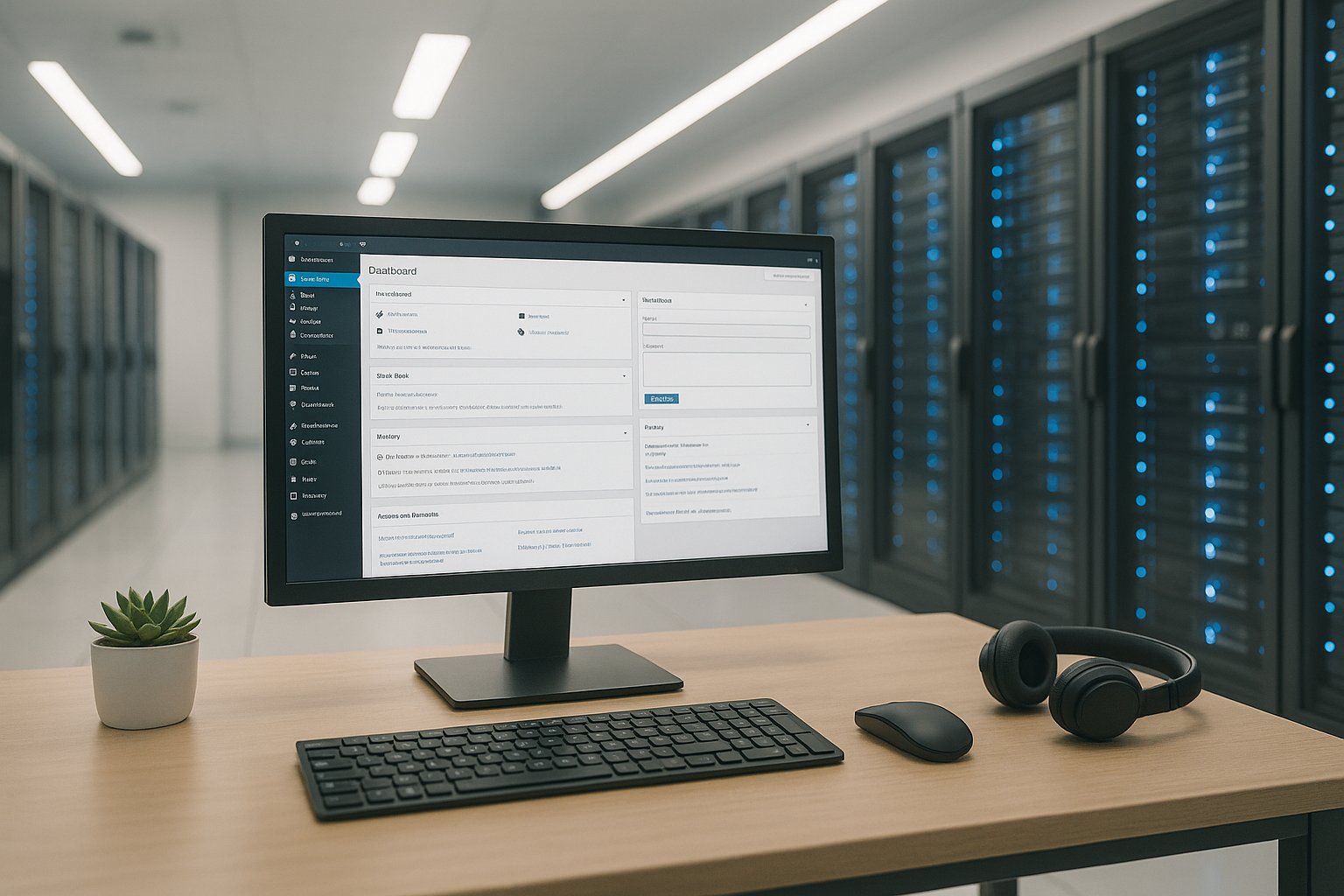 Hébergement WordPress 2025 : espace serveur haute performance avec tableau de bord