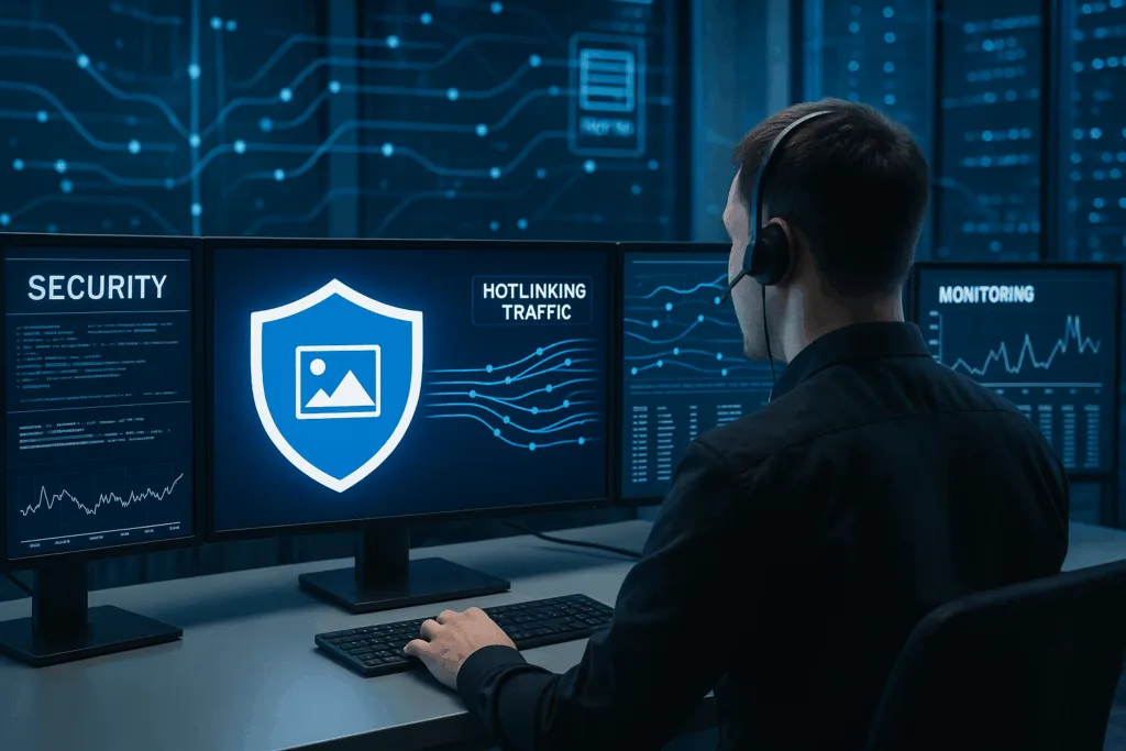 La protection des hotlinks assure la sécurité des images du site web