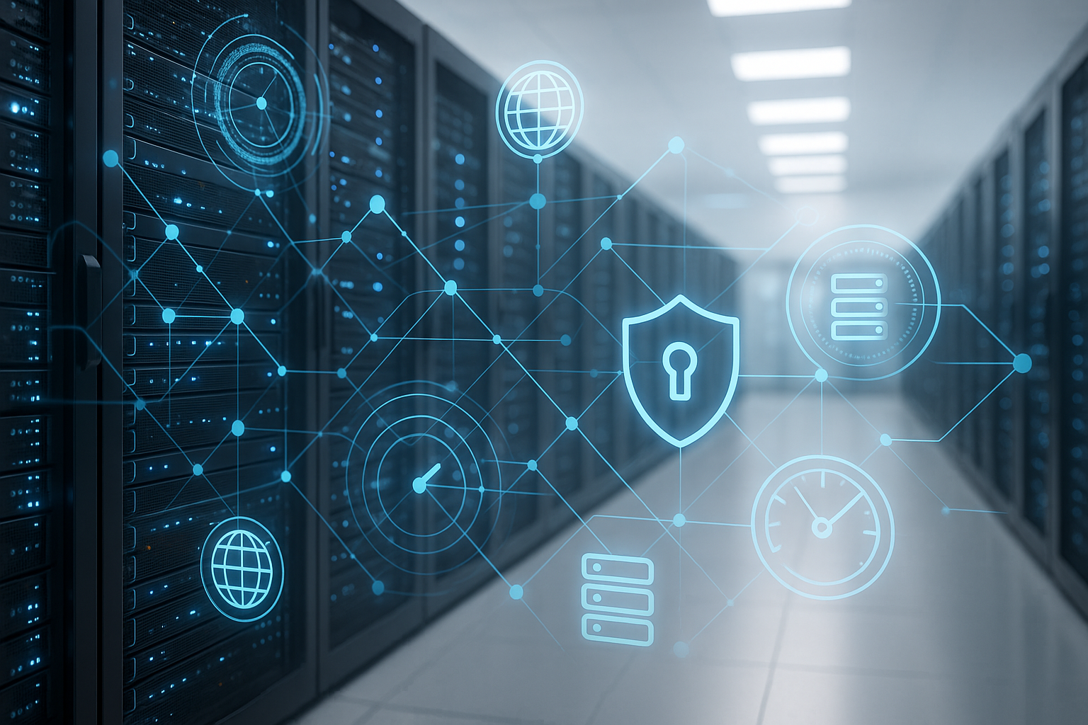 Centre de données avec superposition de réseaux numériques pour la sécurité HTTP/3