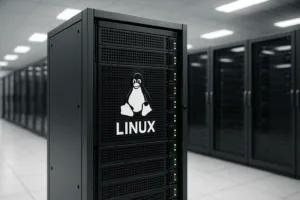 Serveur Linux sécurisé dans un centre de données moderne avec Server Hardening