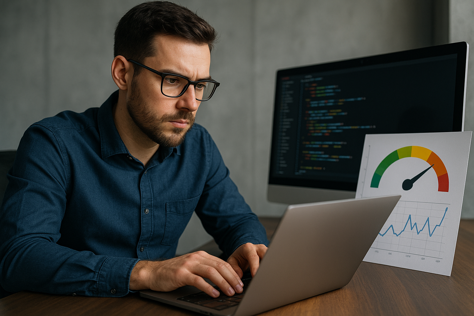 Un développeur web réalise un audit de performance pour WordPress