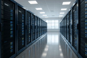 Comparaison de serveurs ultramodernes en 2025 dans un centre informatique allemand