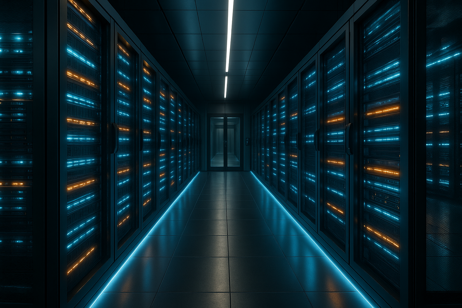 Centre de calcul allemand moderne pour un hébergement web avantageux avec des serveurs performants