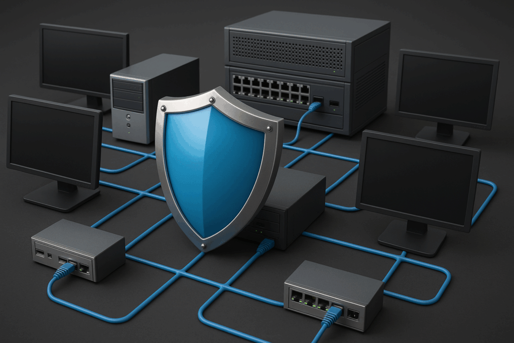 Sécurité du réseau avec protection contre les DDoS