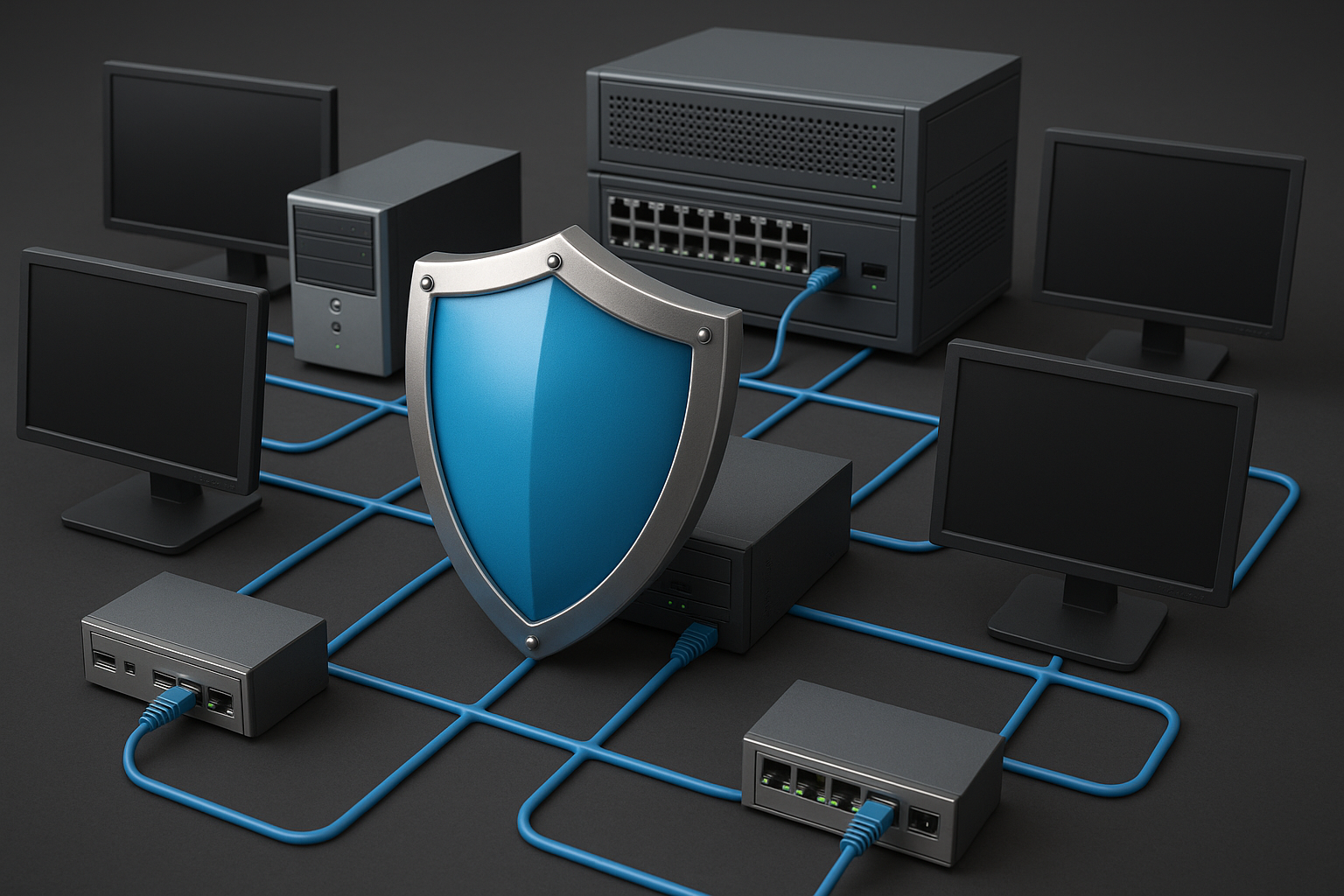 Sécurité du réseau avec protection contre les DDoS
