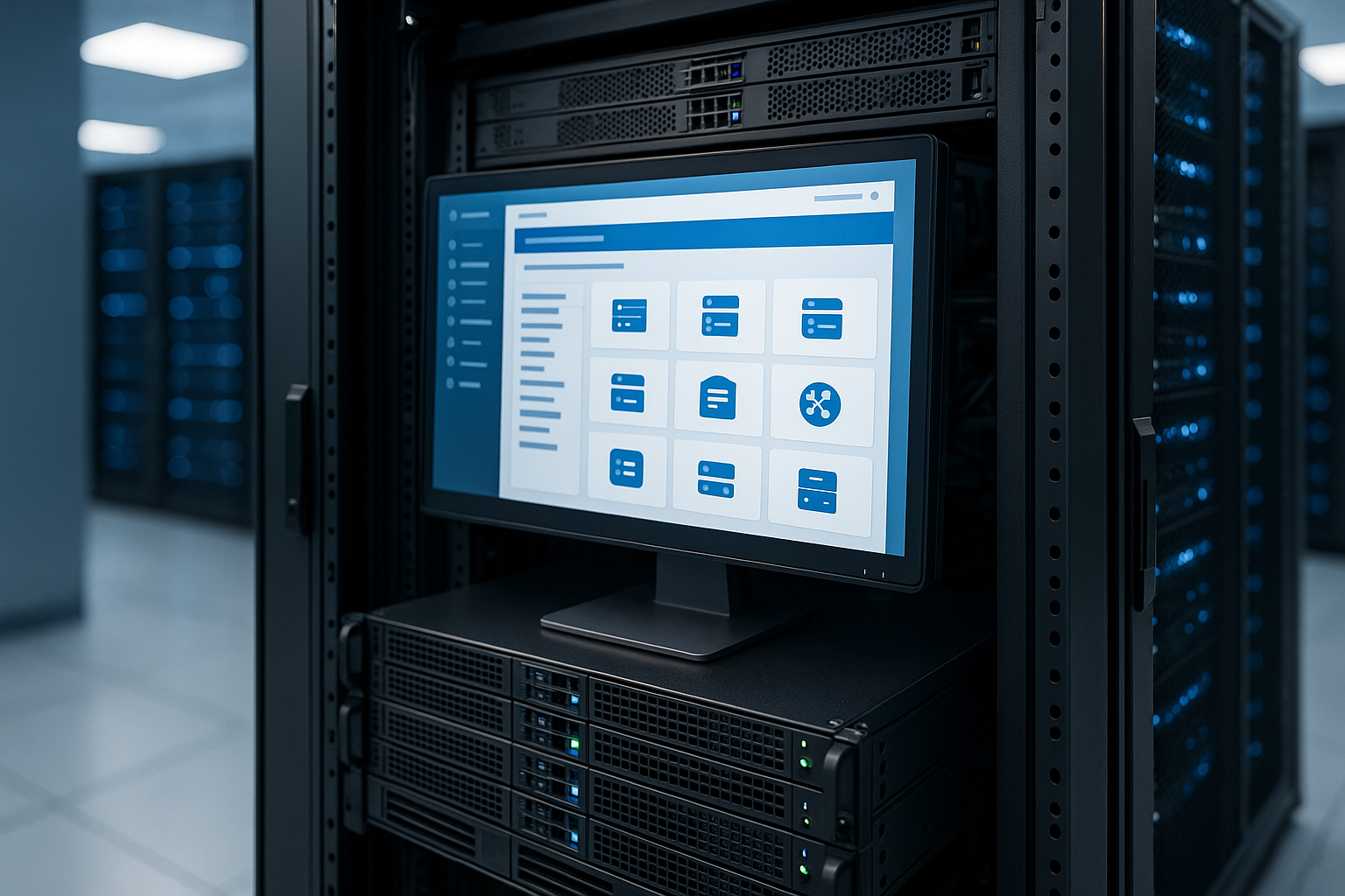 Panneau de contrôle d'hébergement web KeyHelp dans un environnement de serveur professionnel
