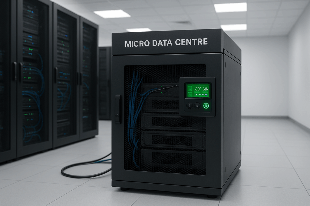 Micro-Data-Centre Serverrack Infrastructure d'hébergement moderne