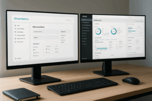 Comparaison Plesk vs DirectAdmin Environnement de travail moderne Panneau d'hébergement