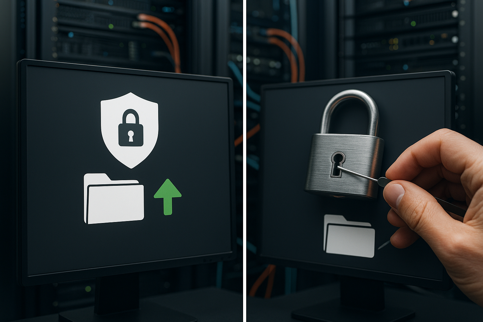 SFTP vs FTP : Transfert de fichiers sécurisé versus non sécurisé - Comparaison du cryptage, présentation technique