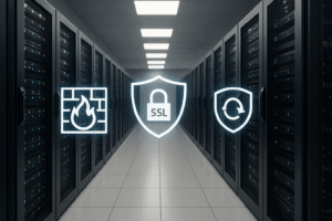 Sécurité et serveurs modernes dans le centre de données STRATO pour une sécurité web optimale