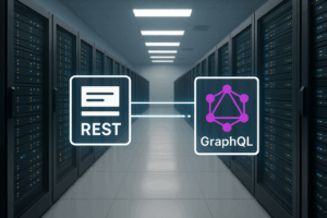 Hébergement API-First : des serveurs modernes avec des interfaces API dans un centre de données