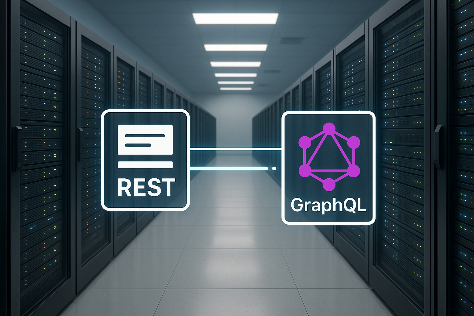 Hébergement API-First : des serveurs modernes avec des interfaces API dans un centre de données