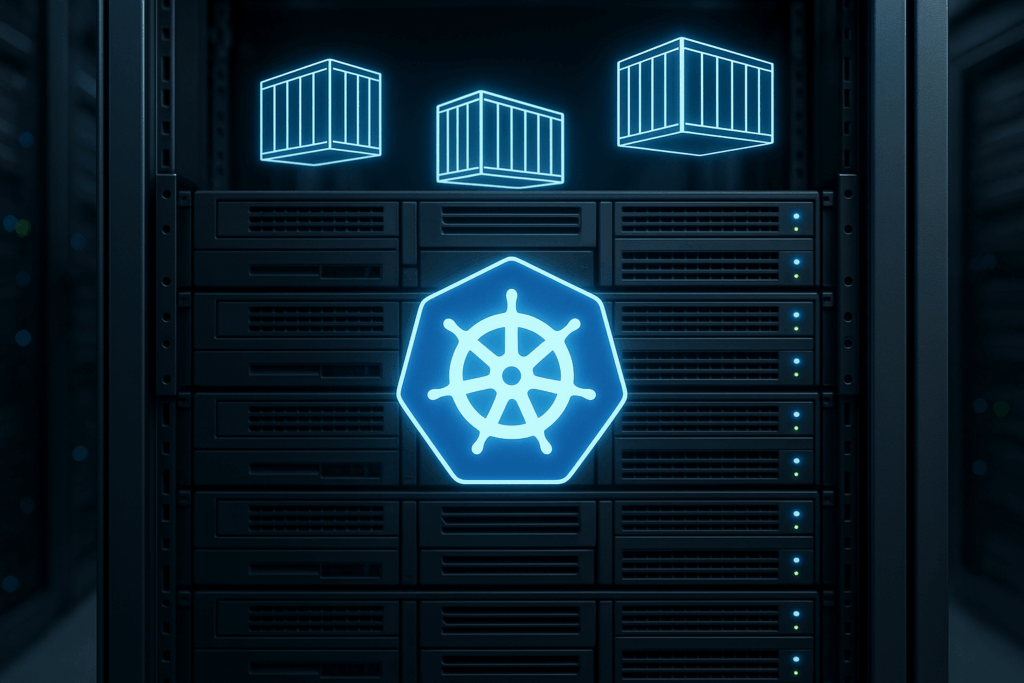 Hébergement Kubernetes dans un centre de données moderne avec conteneurs