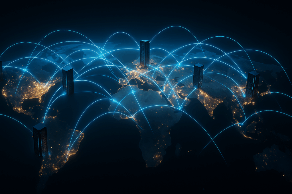 Visualisation photoréaliste d'un réseau global multi-CDN