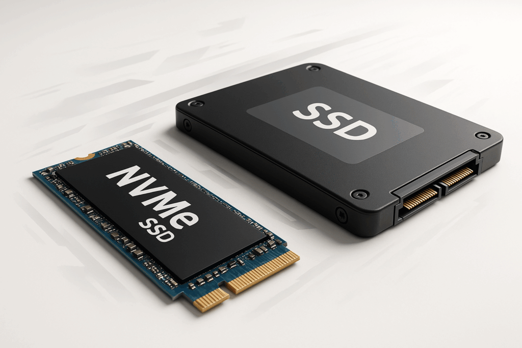 Comparaison directe entre les SSD NVMe modernes et les SSD SATA classiques